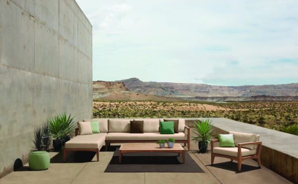 3-Sitzer Gartensofa aus Stoff | Royal Botania | Zenhit lounge - Image 5