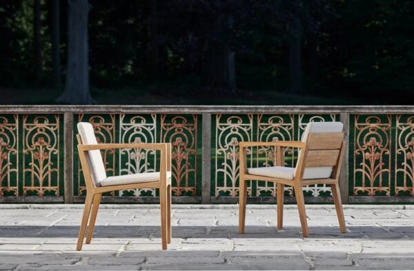 Gartenstuhl aus Teakholz mit Armlehnen | Royal Botania | Zenhit lounge - Image 6