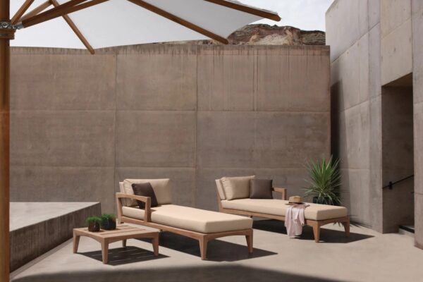 Gepolsterte Récamiere für den Garten aus Stoff | Royal Botania | Zenhit lounge - Image 8