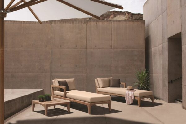 Gepolsterte Récamiere für den Garten aus Stoff | Royal Botania | Zenhit lounge - Image 5