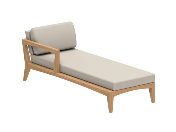 Gepolsterte Récamiere für den Garten aus Stoff | Royal Botania | Zenhit lounge