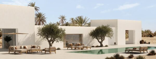 Gepolsterte Récamiere für den Garten aus Stoff | Royal Botania | Zenhit lounge - Image 10