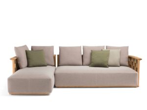3-Sitzer Gartensofa mit Récamiere | Molteni & C. | Landmark