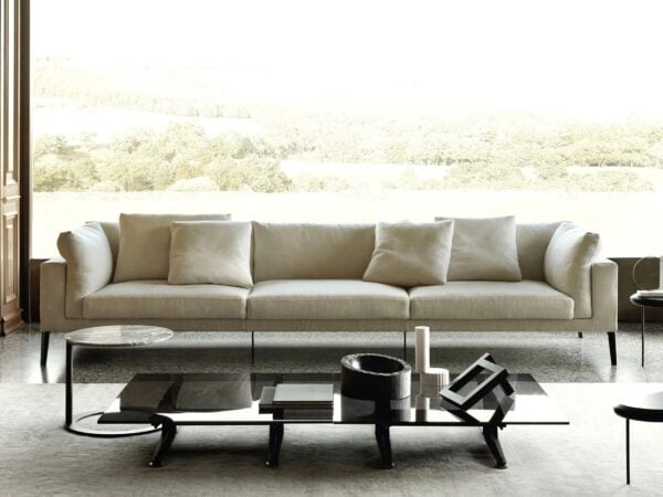 3-Sitzer Sofa aus Stoff | Living Divani | Floyd