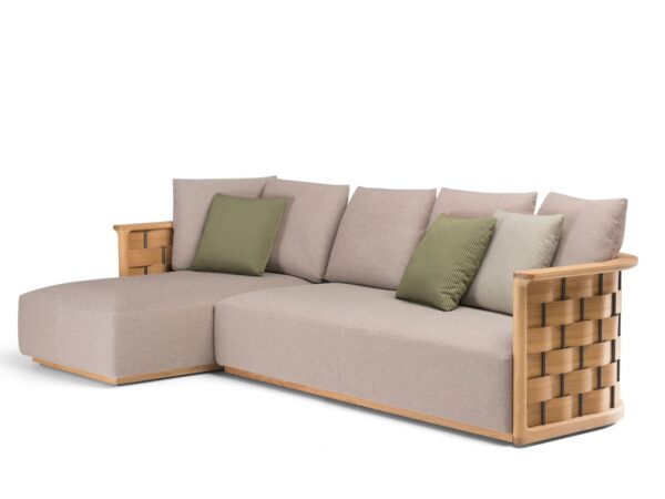 3-Sitzer Gartensofa mit Récamiere | Molteni & C. | Landmark - Image 2