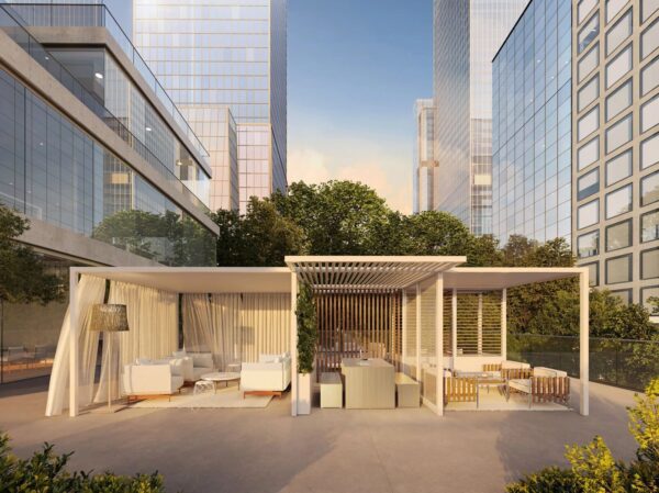 Freistehende Terrassenüberdachung aus Aluminium | GANDIABLASCO | Pergolas - Image 2