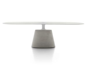 Esstisch aus Zement | MDF Italia | Rock Table