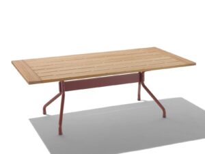 Gartentisch aus Irokoholz | Flexform