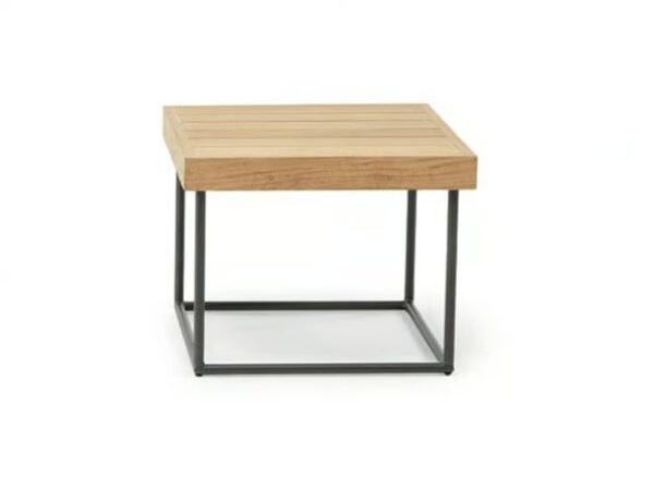 Quadratischer Garten-Beistelltisch aus Teakholz | Ethimo | Allaperto