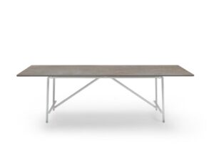 Rechteckiger Gartentisch aus Stein | Flexform | Any Day Outdoor