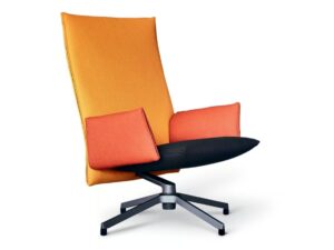 Drehbarer Speichen- Sessel mit Armlehnen | Knoll | Pilot