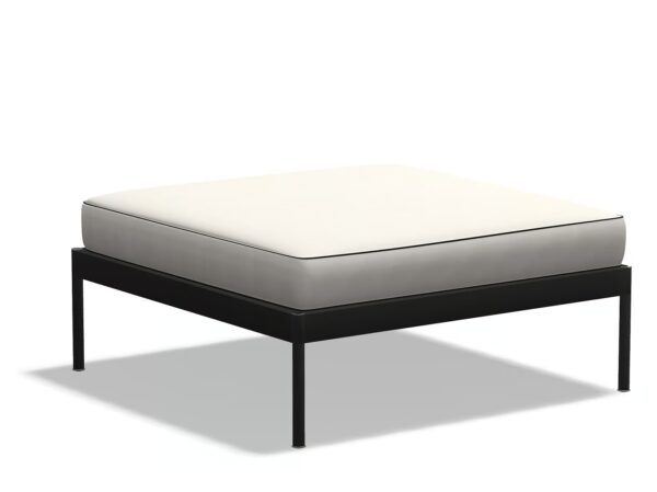 Quadratischer Sitzpouf für den Außenbereich aus Batyline® | RODA | Basket