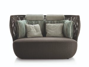 2-Sitzer Gartensofa aus Stoff | B&B Italia Outdoor | Bay