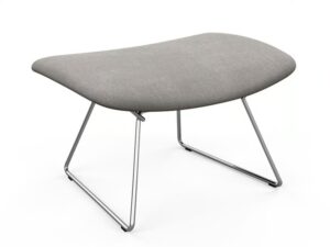 Mit Kufengestell gepolstertes Fussbank | Knoll | Bertoia