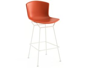 Hocker aus Kunststoff mit Rückenlehne | Knoll | Bertoia