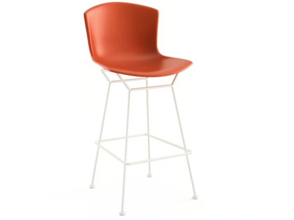 Hocker aus Kunststoff mit Rückenlehne | Knoll | Bertoia