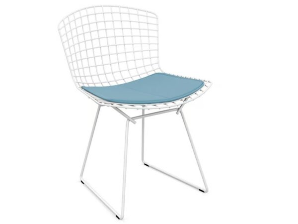 Mit Kufengestell Gartenstuhl aus Stahl mit integriertem Kissen | Knoll | Bertoia