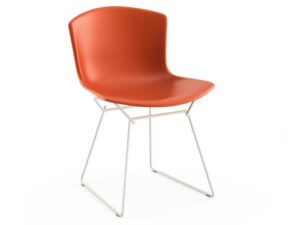 Mit Kufengestell Stuhl aus Kunststoff | Knoll | Bertoia
