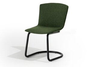 Gepolsterter Freischwinger aus Stoff | Desalto | Calum