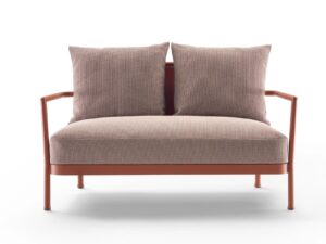 2-er Gartensofa aus Aluminium | Flexform | Camargue