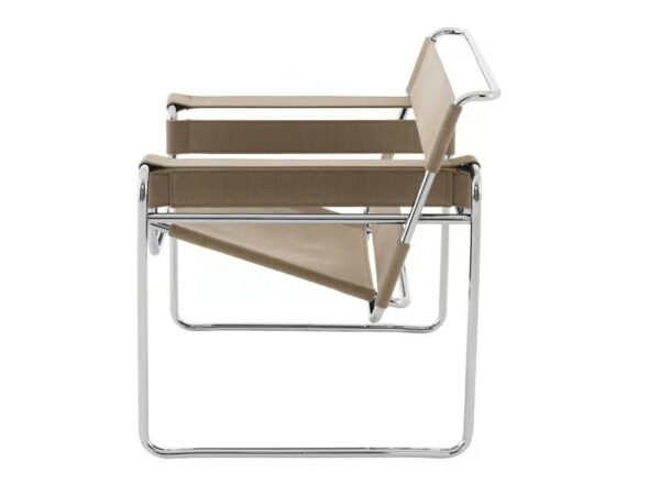 Loungesessel aus Segeltuch mit Armlehnen | Knoll | Wassily - Image 2