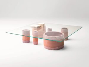 Couchtisch aus Glas | Paola Lenti