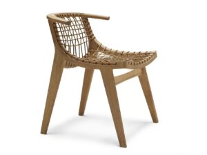 Stuhl aus Eichenholz | Knoll | Klismos