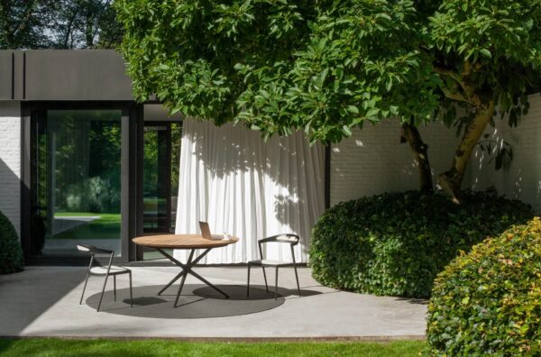 Gartenstuhl aus Aluminium mit integriertem Kissen | Royal Botania | Styletto - Image 7