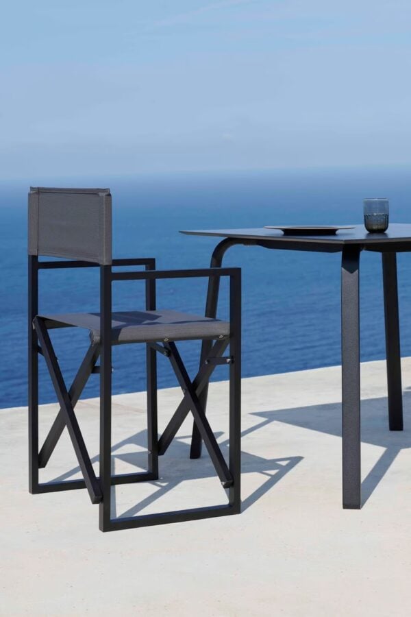 Klappbarer Stuhl aus Aluminium und Batyline® | GANDIABLASCO | Clack! - Image 8