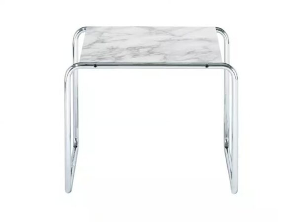 Rechteckiger Couchtisch aus Marmor | Knoll | Laccio