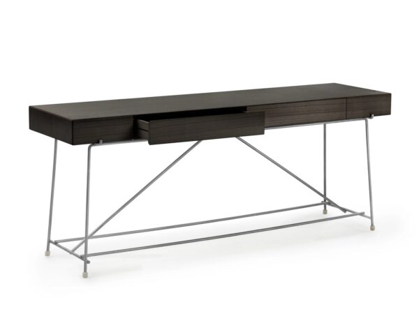 Rechteckiger Konsolentisch mit Schubladen | Flexform | Any Day
