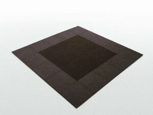 Quadratischer Teppich aus Filz | Paola Lenti | Feltro