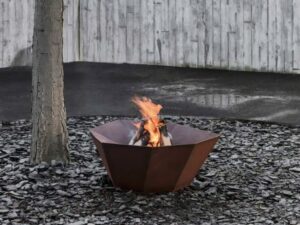 Feuerschale aus Corten™ | DOMANI | Cortina