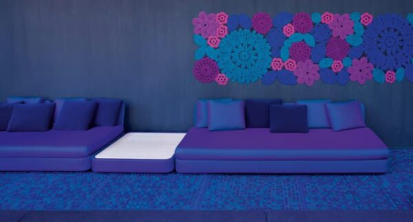 Niedriger quadratischer Couchtisch aus Accoya®-Holz | Paola Lenti | Cove - Image 3