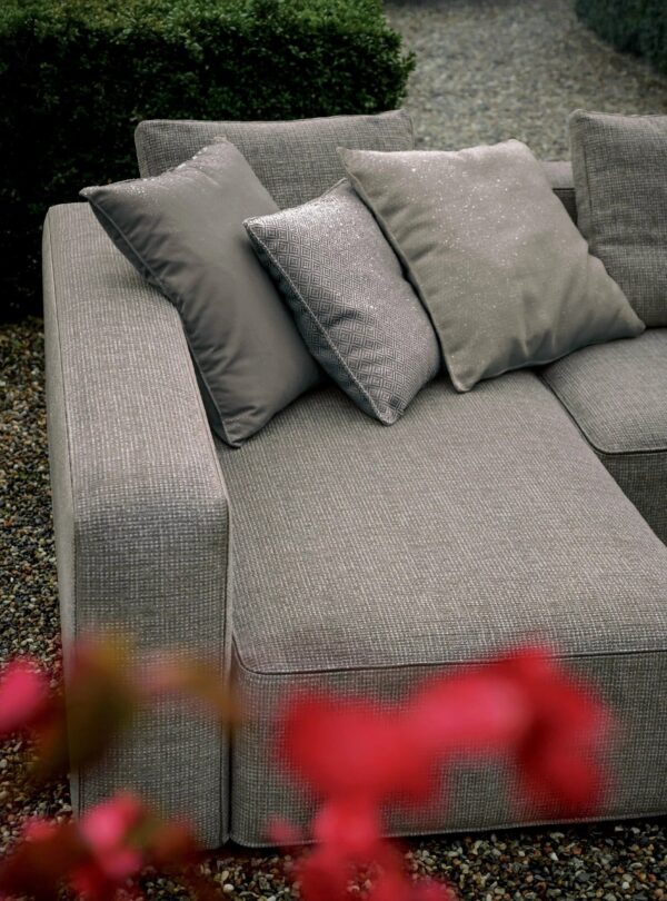 Garten Ecksofa aus Stoff mit Récamiere | RODA | Dandy - Image 3