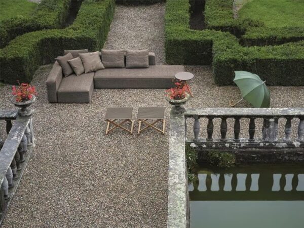 Garten Ecksofa aus Stoff mit Récamiere | RODA | Dandy - Image 4