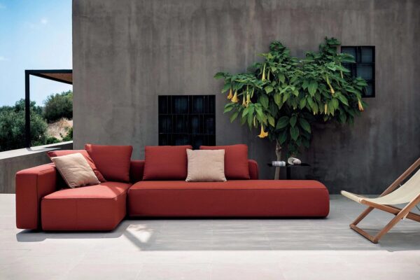 Garten Ecksofa aus Stoff mit Récamiere | RODA | Dandy - Image 2