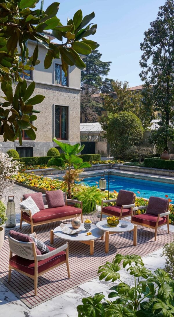 2-Sitzer Gartensofa aus Stoff | Cassina | Dine Out - Image 4