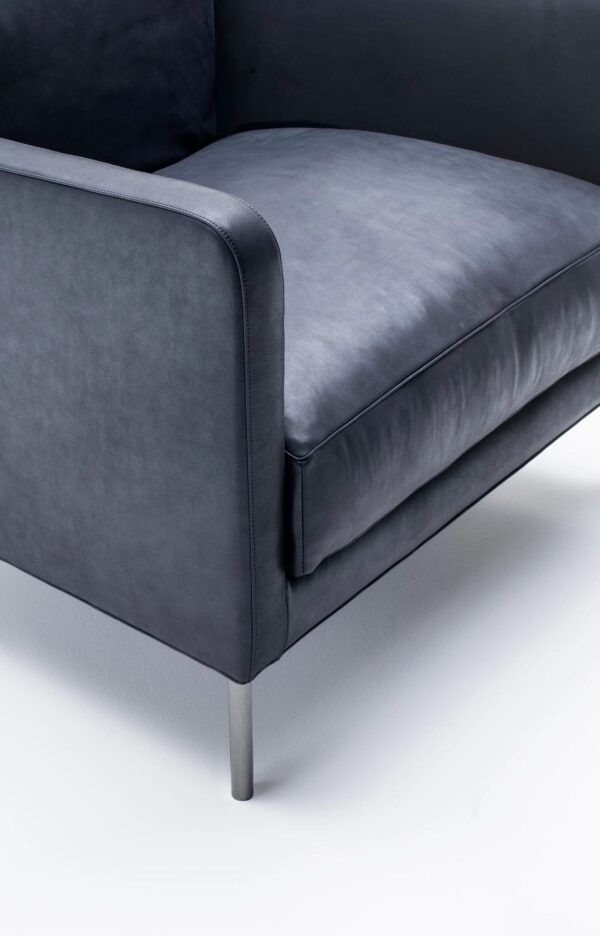 Sessel aus Leder mit abnehmbarem Bezug | Living Divani | Dumas - Image 3