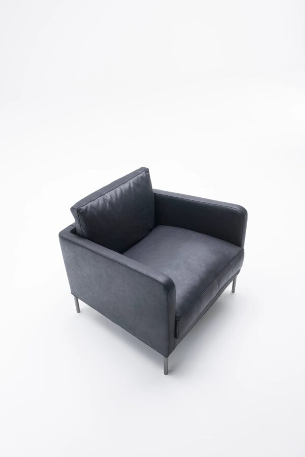 Sessel aus Leder mit abnehmbarem Bezug | Living Divani | Dumas - Image 2