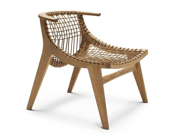 Loungesessel aus Eichenholz | Knoll | Klismos