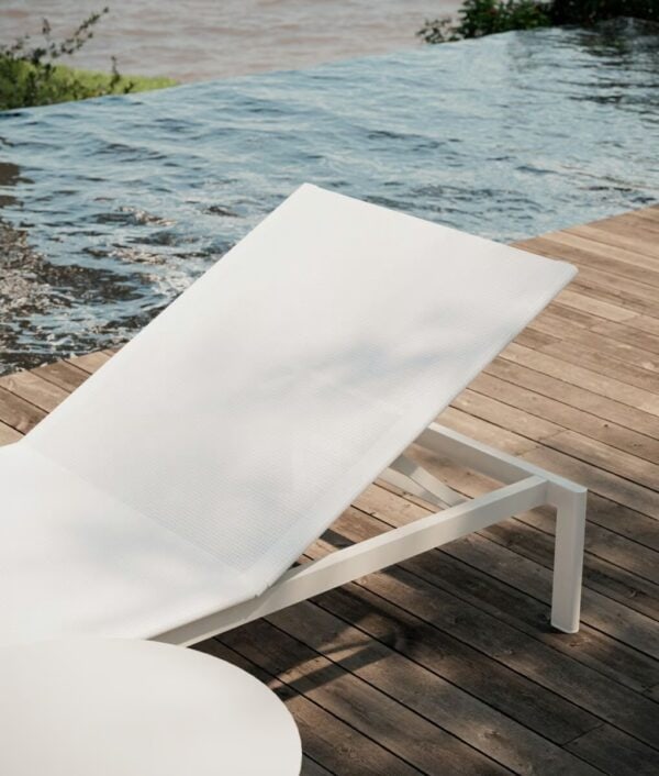 Verstellbarer Gartenliege aus Aluminium | Kettal - Image 6