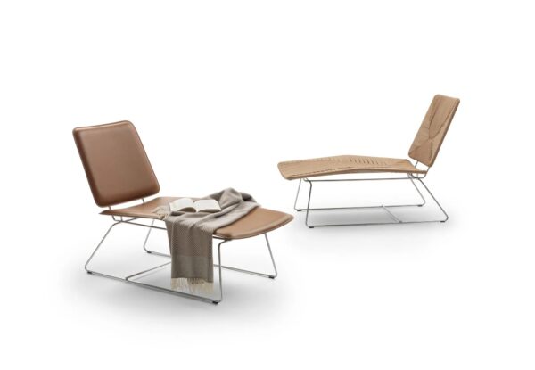 Chaiselongue aus Stroh | Flexform | Echoes - Image 2