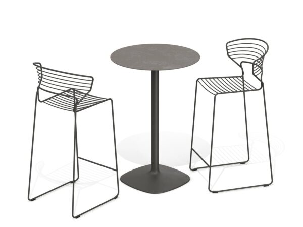Runder Hochtisch aus Keramik | Desalto
