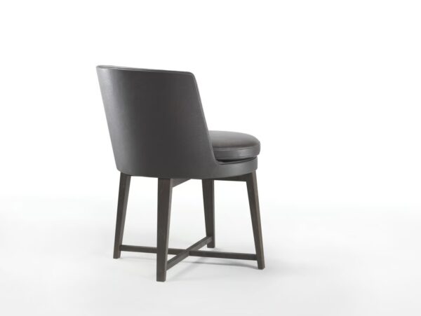 Stuhl aus Leder mit gepolsterter Sitzfläche | Flexform | Feel Good - Image 4