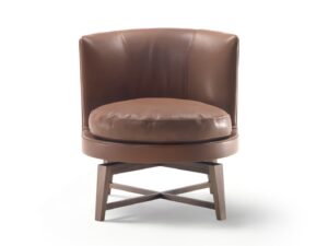 Loungesessel aus Leder | Flexform | Feel Good