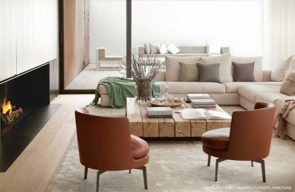 Loungesessel aus Leder | Flexform | Feel Good - Image 3