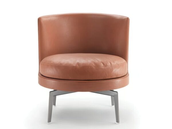 Loungesessel aus Leder | Flexform | Feel Good