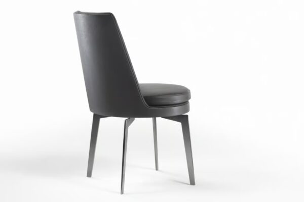 Stuhl aus Leder mit gepolsterter Sitzfläche | Flexform | Feel Good - Image 2