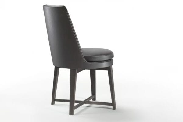 Stuhl aus Leder mit gepolsterter Sitzfläche | Flexform | Feel Good - Image 4
